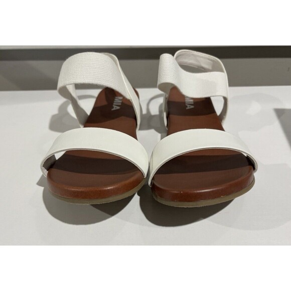 Mia Women's Sandals White Strappy Shoes Size 7.5 - Picture 4 of 6